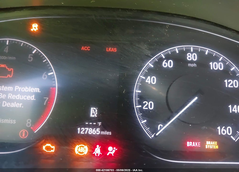 2019 HONDA ACCORD VIN: 1HGCV1F35KA064216