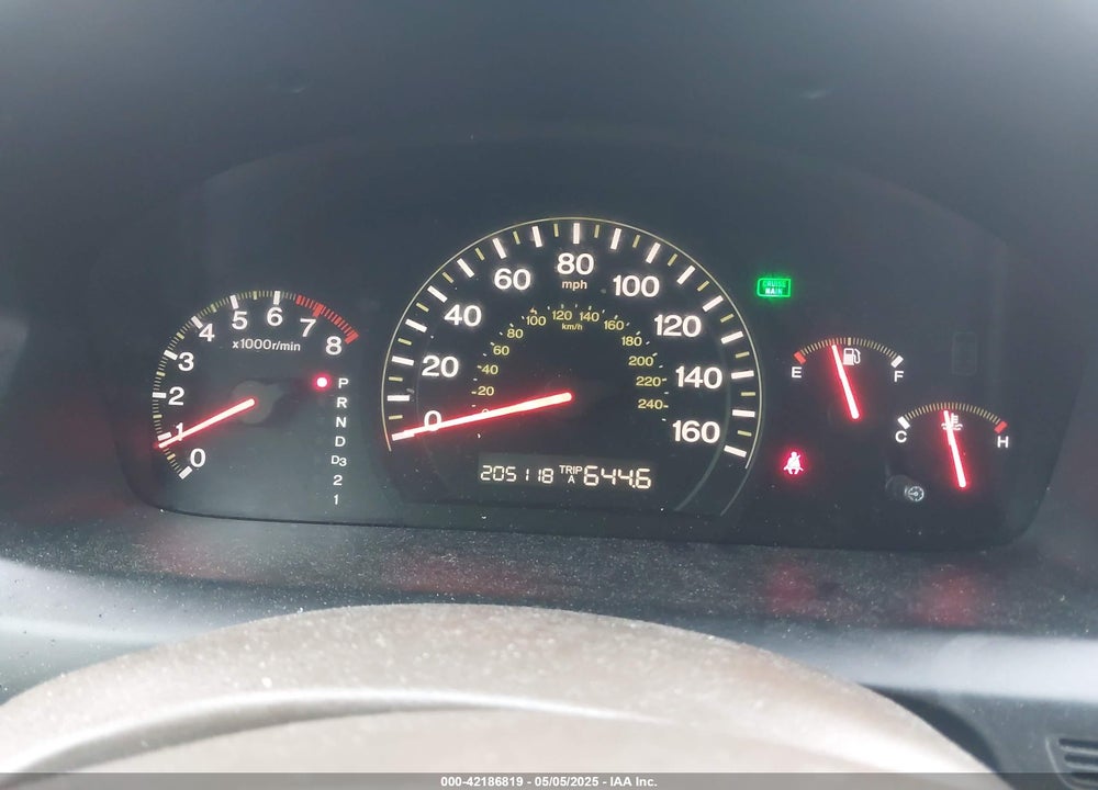 2003 HONDA ACCORD 2.4 EX VIN: JHMCM56613C014534