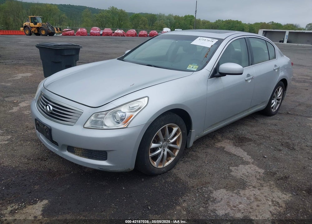 2008 INFINITI G35X VIN: JNKBV61F98M278785