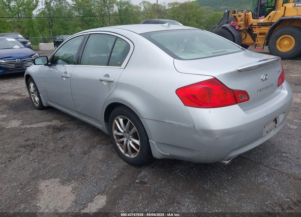 2008 INFINITI G35X VIN: JNKBV61F98M278785