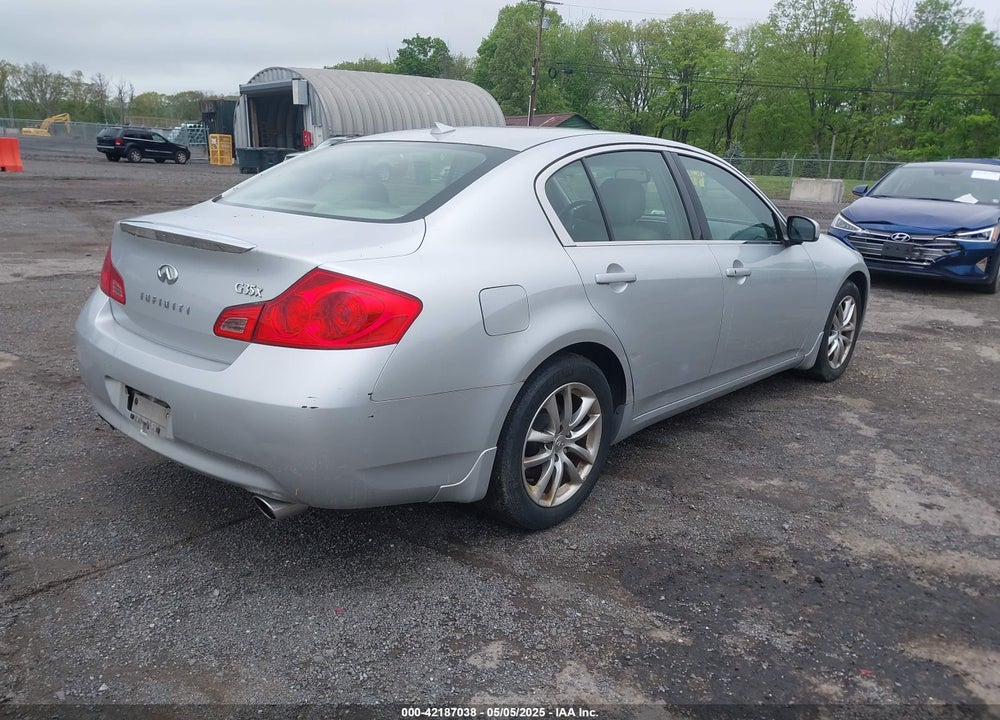 2008 INFINITI G35X VIN: JNKBV61F98M278785