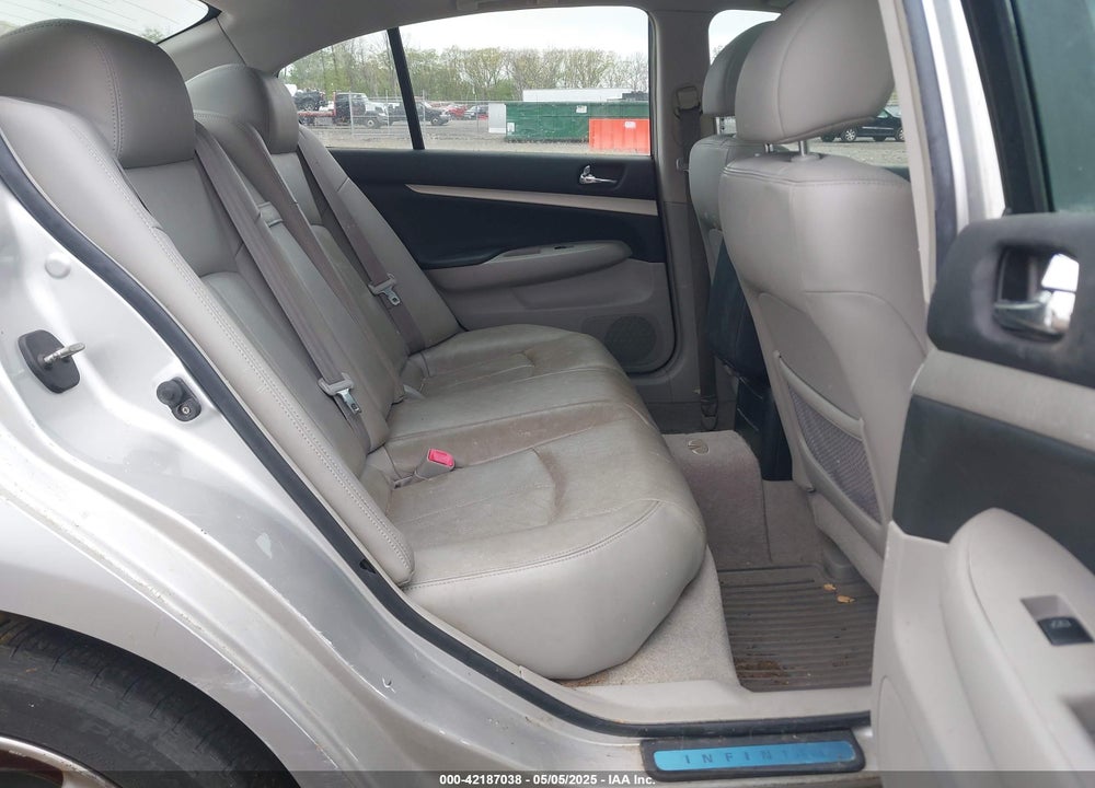 2008 INFINITI G35X VIN: JNKBV61F98M278785