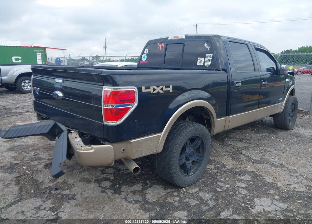 2013 FORD F-150 LARIAT VIN: 1FTFW1ET3DFC39952