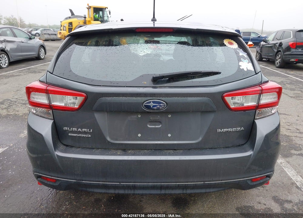 2019 SUBARU IMPREZA VIN: 4S3GTAA69K1711062