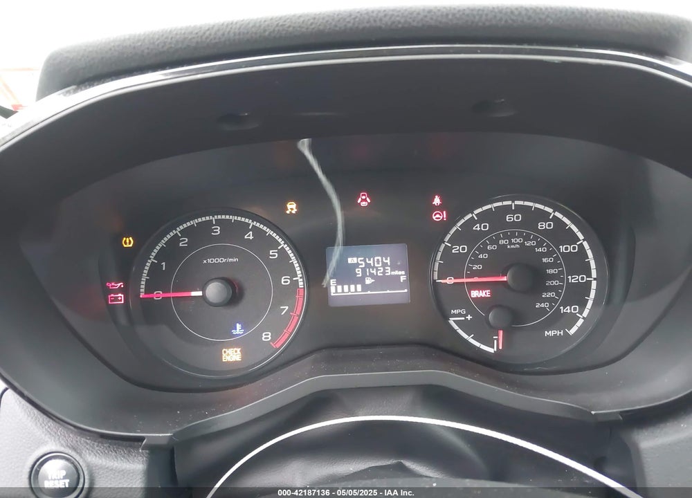 2019 SUBARU IMPREZA VIN: 4S3GTAA69K1711062