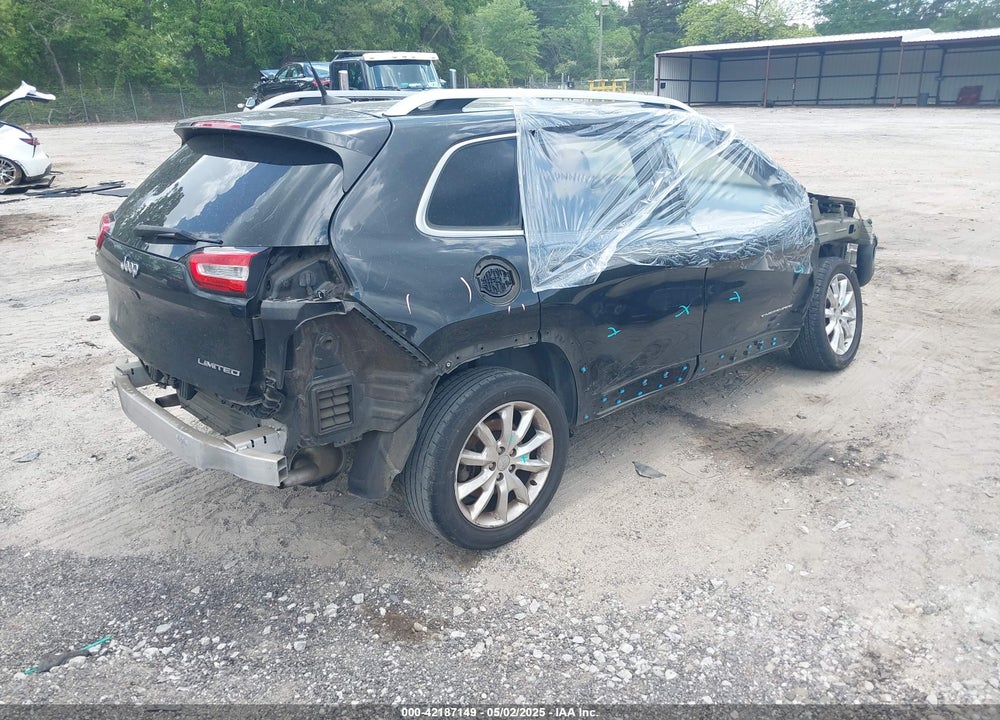 2016 JEEP CHEROKEE LIMITED VIN: 1C4PJLDSXGW339168