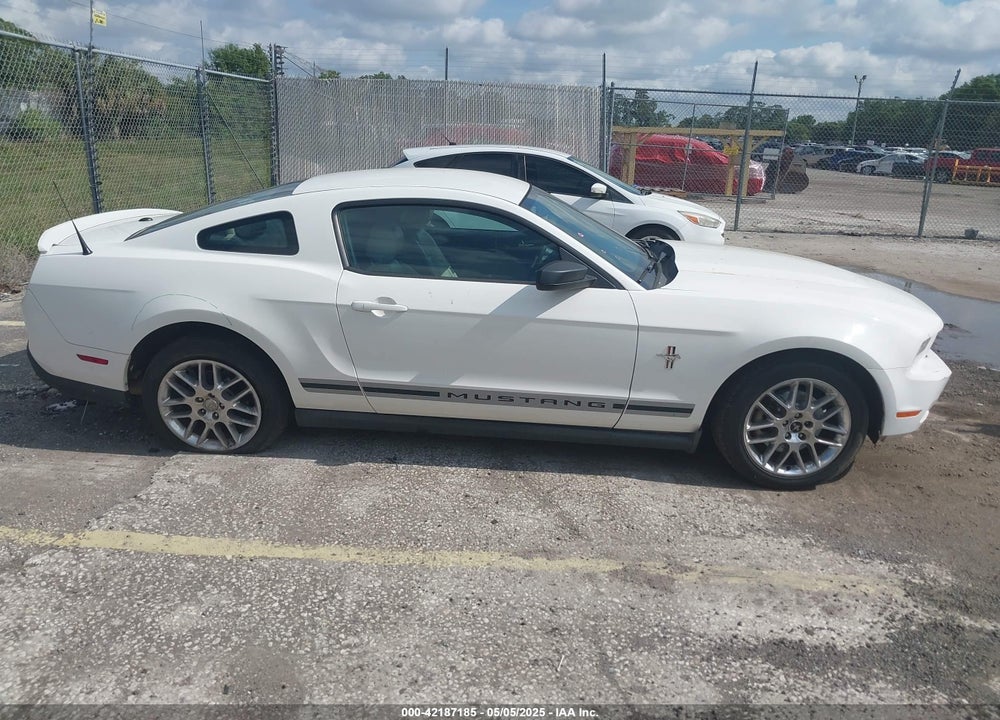 2012 FORD MUSTANG V6 PREMIUM VIN: 1ZVBP8AMXC5271916