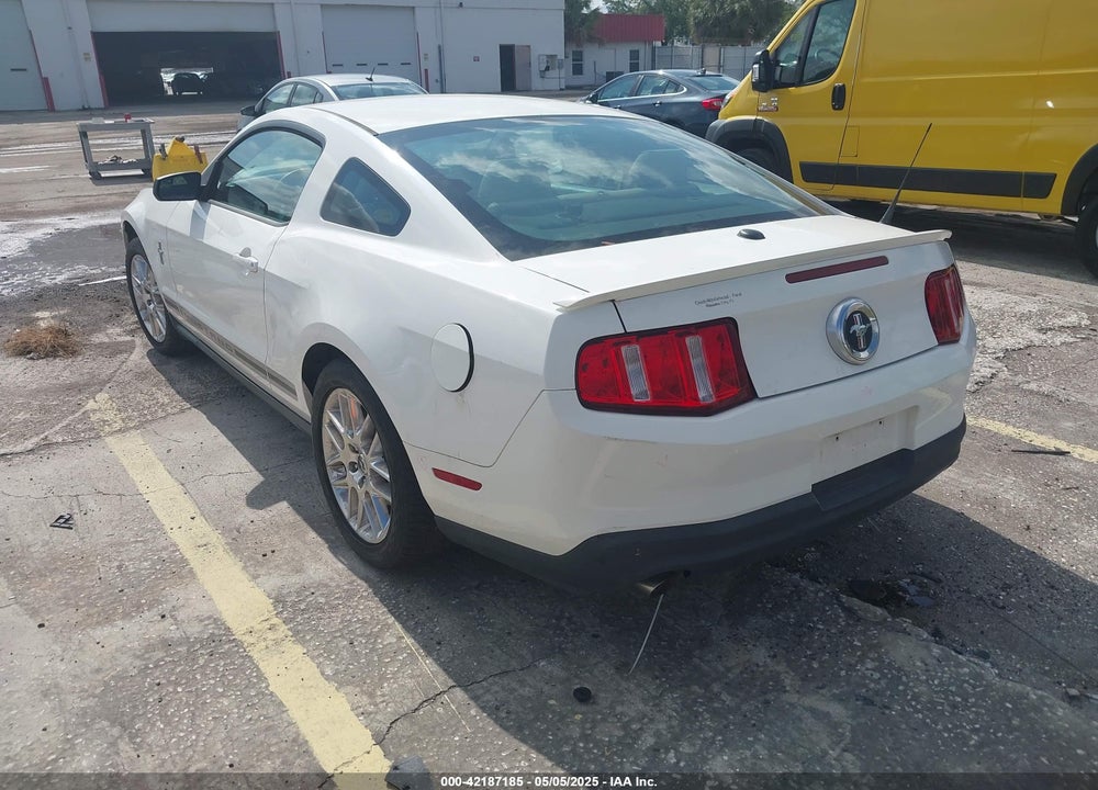 2012 FORD MUSTANG V6 PREMIUM VIN: 1ZVBP8AMXC5271916