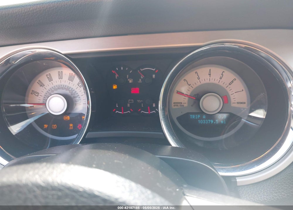 2012 FORD MUSTANG V6 PREMIUM VIN: 1ZVBP8AMXC5271916
