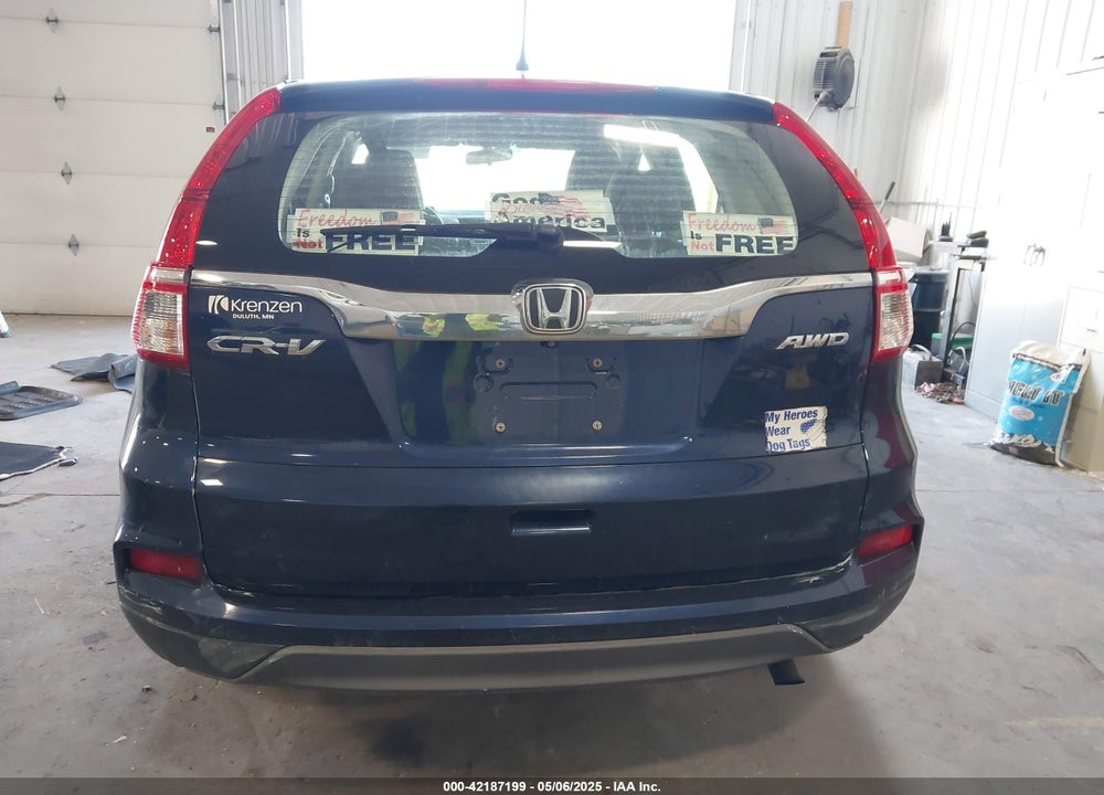 2015 HONDA CR-V VIN: 5J6RM4H3XFL019769