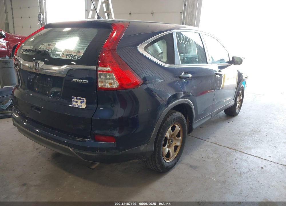 2015 HONDA CR-V VIN: 5J6RM4H3XFL019769