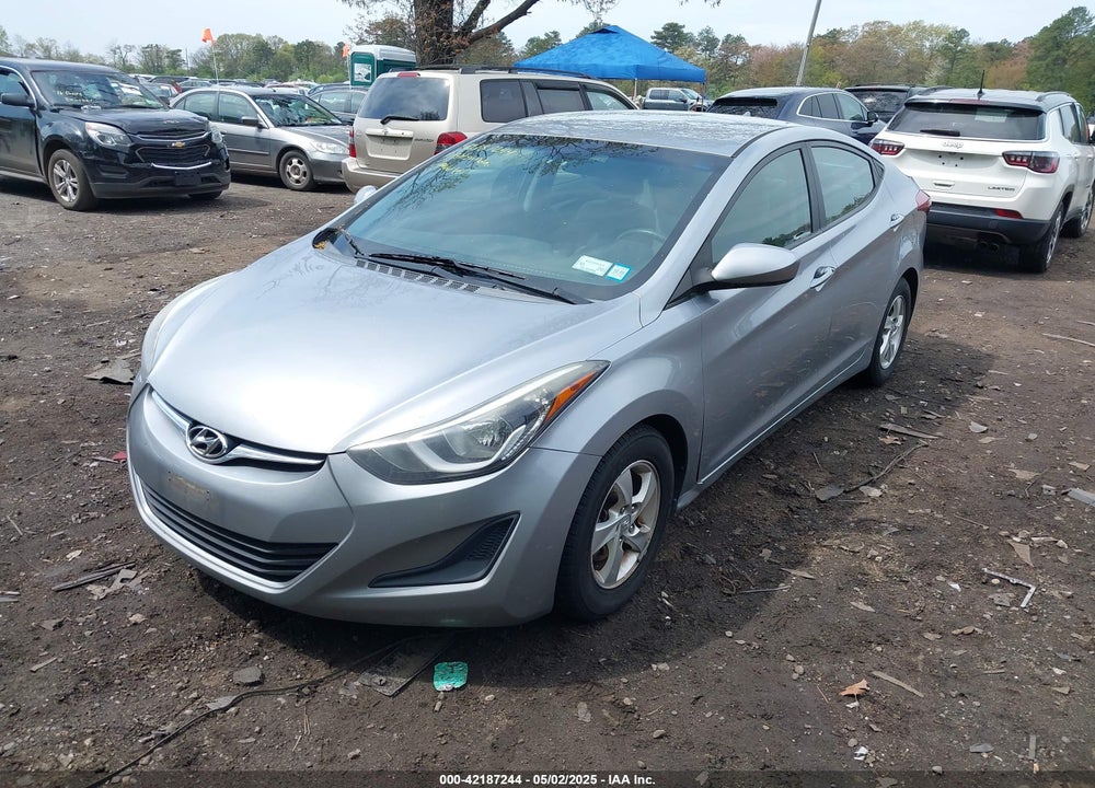 2015 HYUNDAI ELANTRA SE VIN: 5NPDH4AE3FH566919