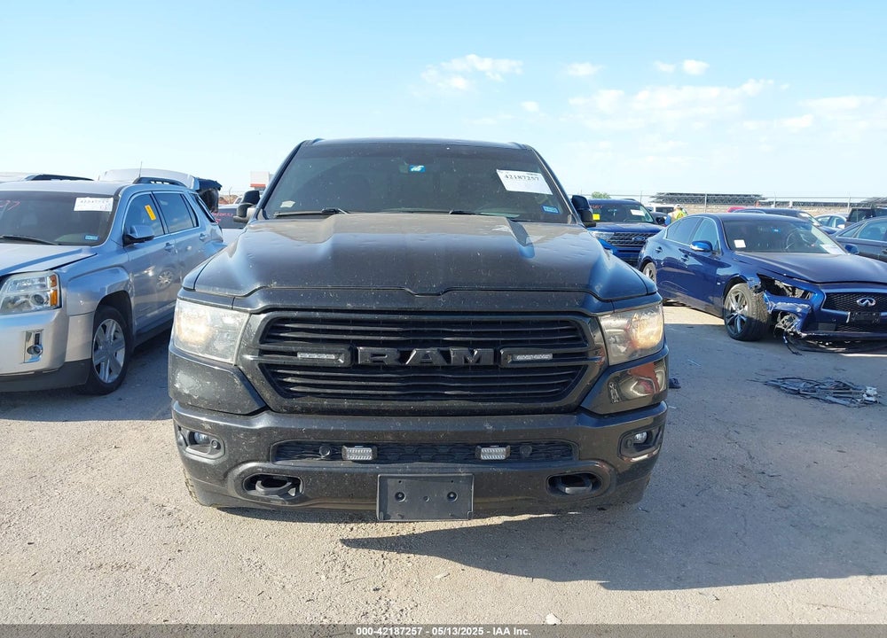 2021 RAM 1500 LONE STAR 4X4 5'7 BOX VIN: 1C6SRFFT1MN520081