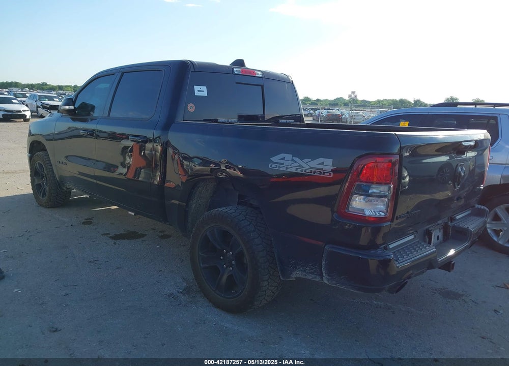 2021 RAM 1500 LONE STAR 4X4 5'7 BOX VIN: 1C6SRFFT1MN520081