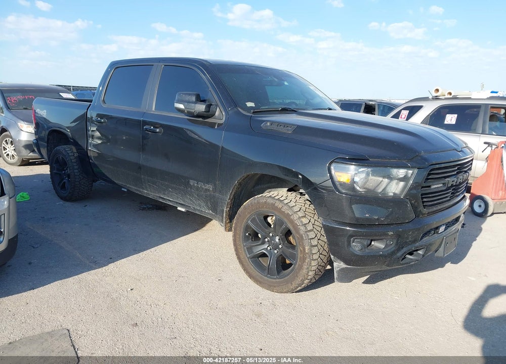 2021 RAM 1500 LONE STAR 4X4 5'7 BOX VIN: 1C6SRFFT1MN520081