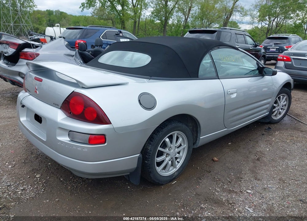 2001 MITSUBISHI ECLIPSE SPYDER GS VIN: 4A3AE35GX1E006225