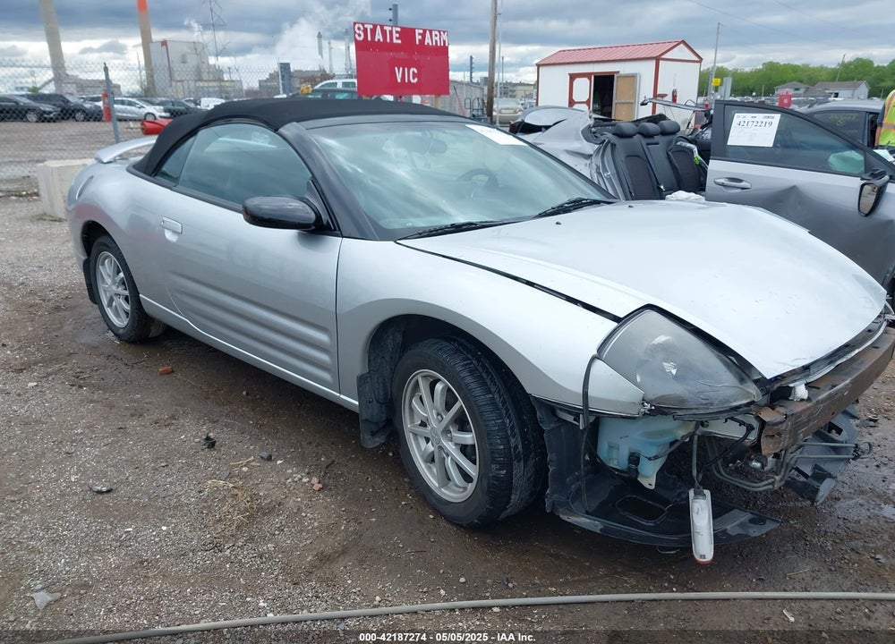2001 MITSUBISHI ECLIPSE SPYDER GS VIN: 4A3AE35GX1E006225