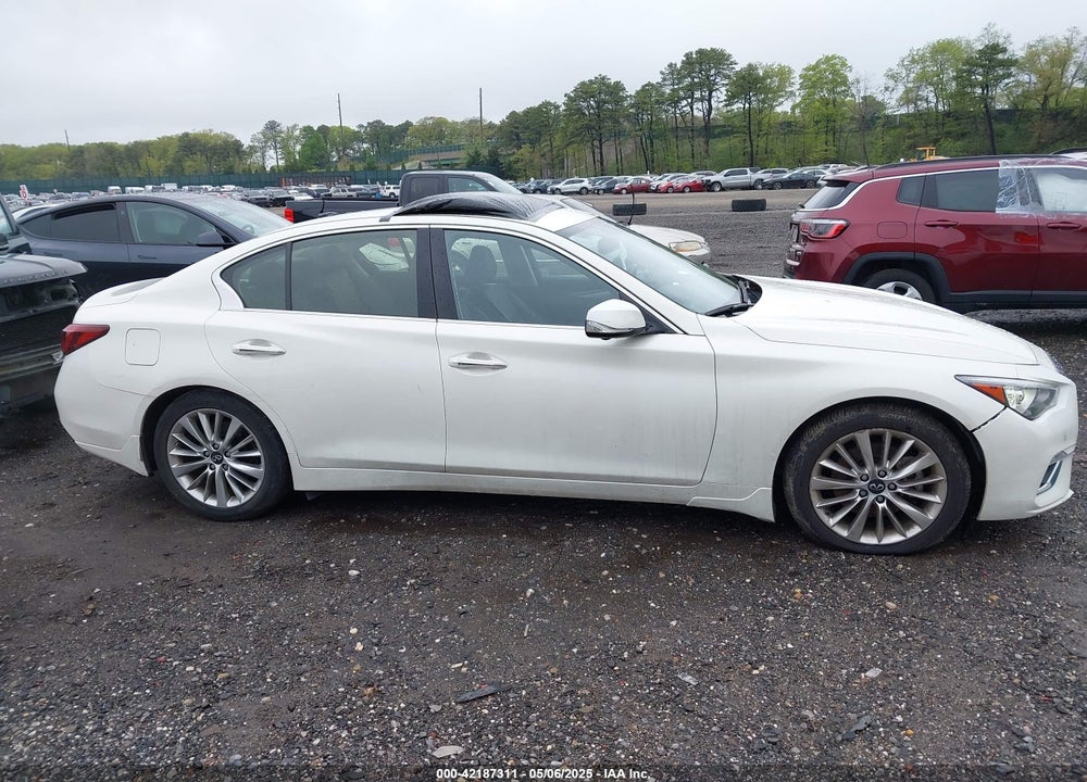 2021 INFINITI Q50 LUXE AWD VIN: JN1EV7BR9MM754382
