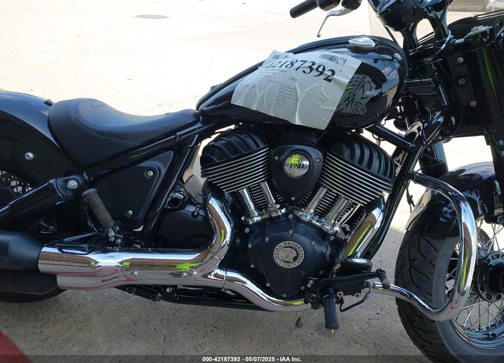 2022 INDIAN MOTORCYCLE CO. CHIEF BOBBER ABS VIN: 56KDLBAG2N3001084