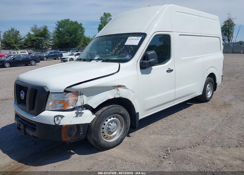 2021 NISSAN NV CARGO NV2500 HD S HIGH ROOF V6 VIN: 1N6BF0LY7MN809266