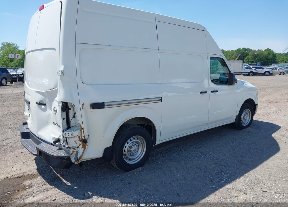 2021 NISSAN NV CARGO NV2500 HD S HIGH ROOF V6 VIN: 1N6BF0LY7MN809266
