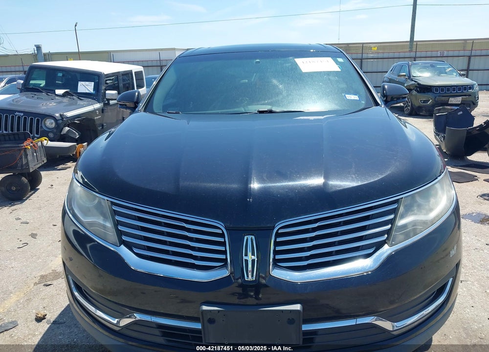 2017 LINCOLN MKX SELECT VIN: 2LMPJ6KR2HBL50153
