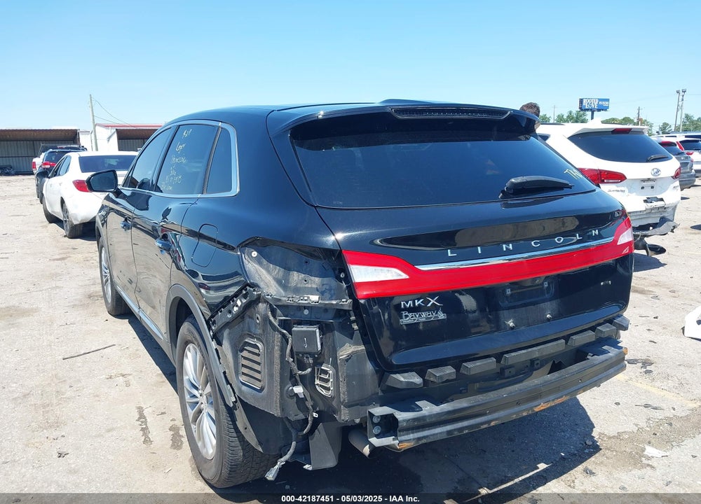 2017 LINCOLN MKX SELECT VIN: 2LMPJ6KR2HBL50153
