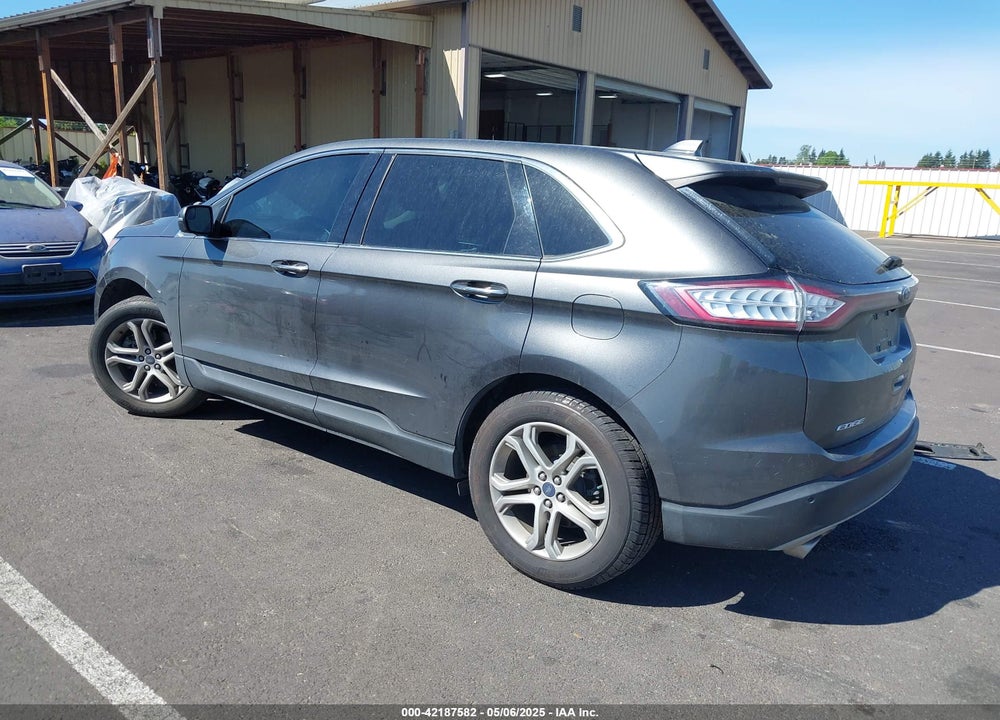2017 FORD EDGE TITANIUM VIN: 2FMPK4K9XHBB57584