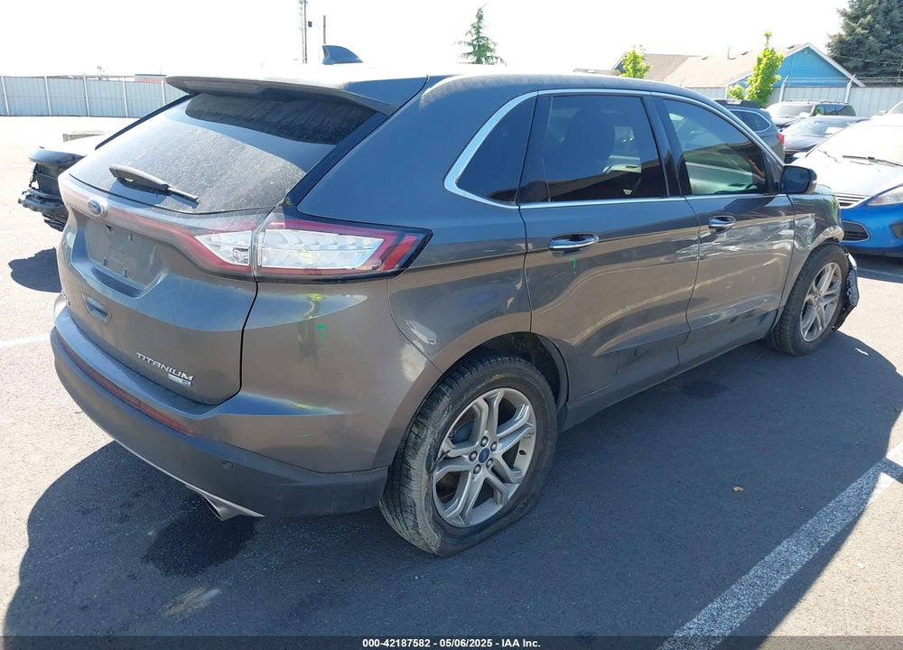 2017 FORD EDGE TITANIUM VIN: 2FMPK4K9XHBB57584