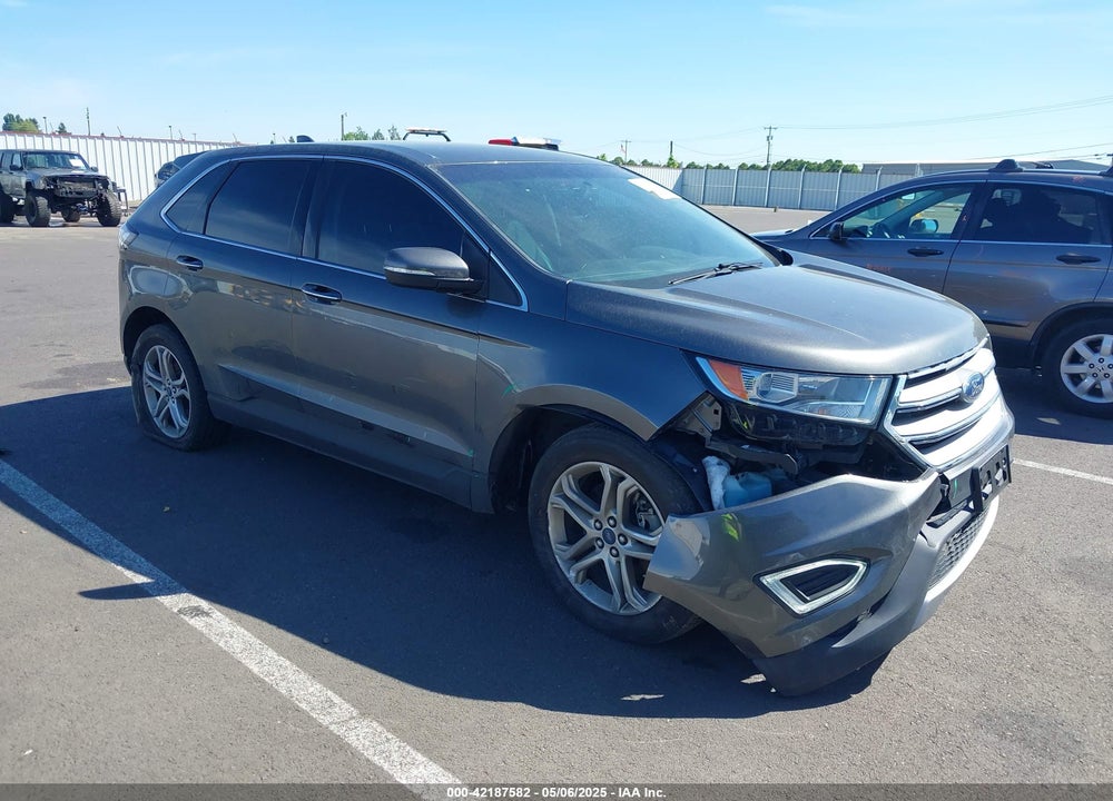 2017 FORD EDGE TITANIUM VIN: 2FMPK4K9XHBB57584