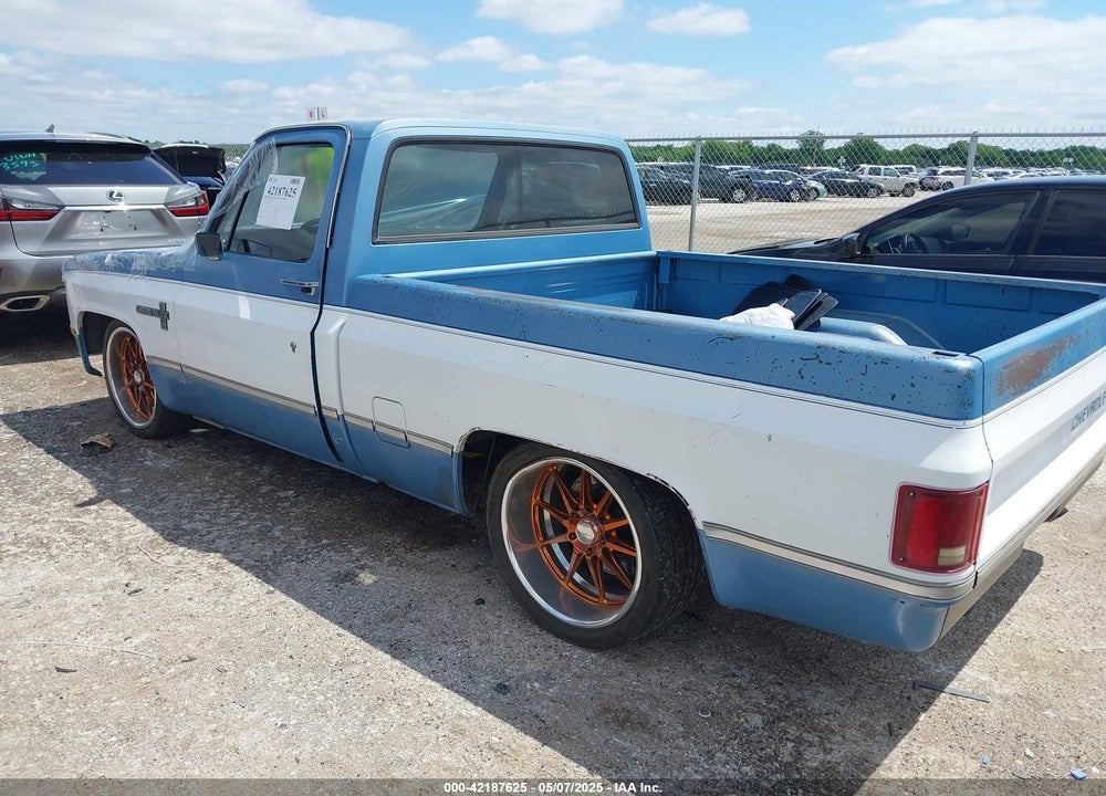 1985 CHEVROLET C10 VIN: 1GCDC14H0FS173951