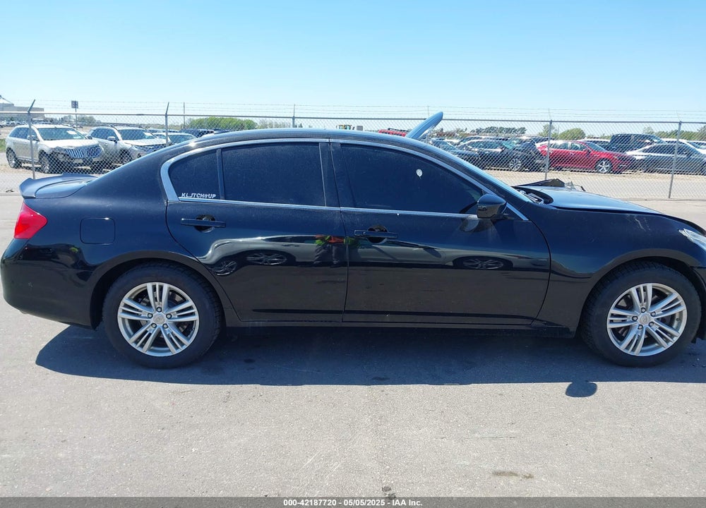2012 INFINITI G37X VIN: JN1CV6AR6CM971969