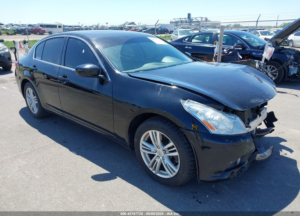 2012 INFINITI G37X VIN: JN1CV6AR6CM971969