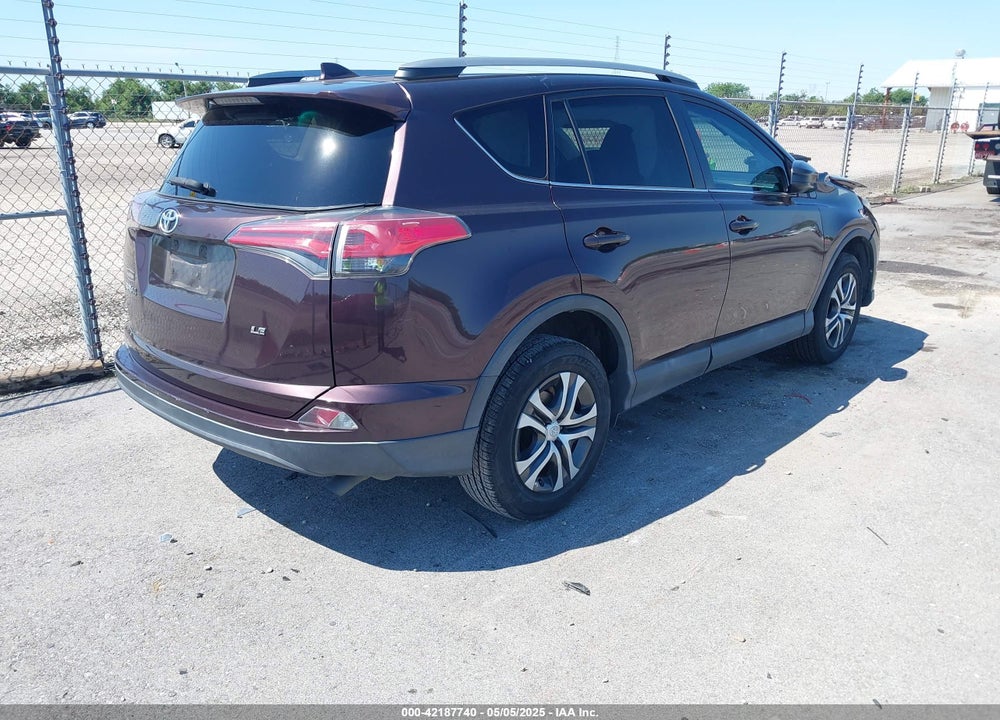 2018 TOYOTA RAV4 LE VIN: 2T3ZFREV2JW415395