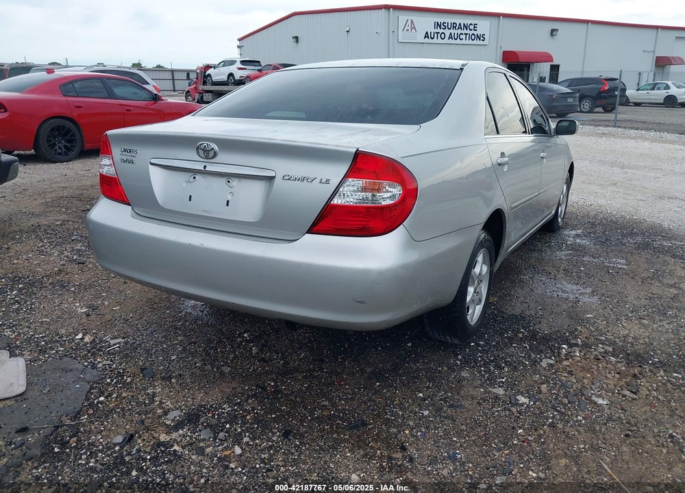 2002 TOYOTA CAMRY LE VIN: 4T1BE30K72U574955