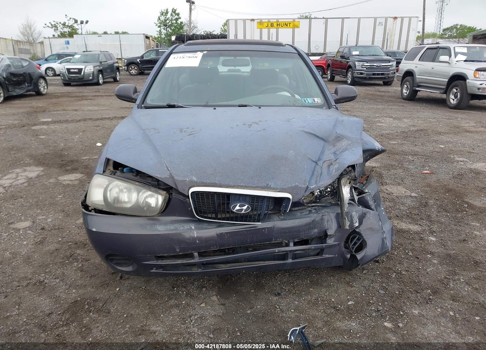 2002 HYUNDAI ELANTRA VIN: KMHDN45D62U449079