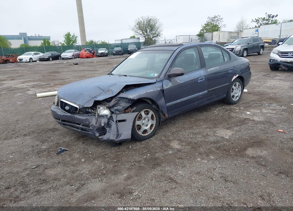 2002 HYUNDAI ELANTRA VIN: KMHDN45D62U449079
