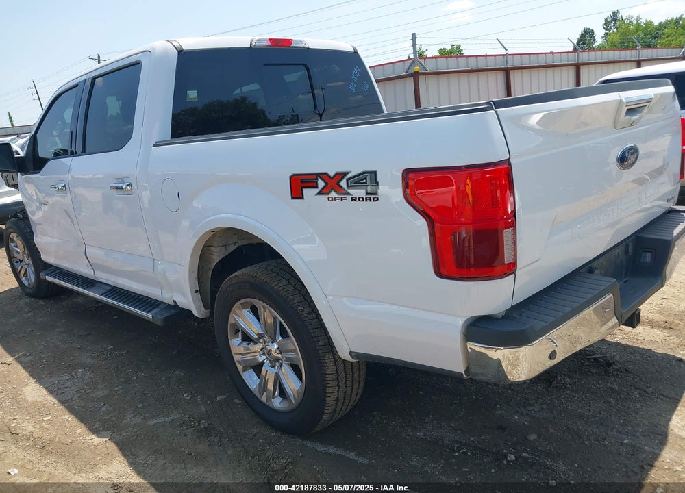 2020 FORD F-150 LARIAT VIN: 1FTEW1E4XLKD43901