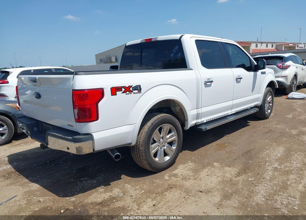 2020 FORD F-150 LARIAT VIN: 1FTEW1E4XLKD43901