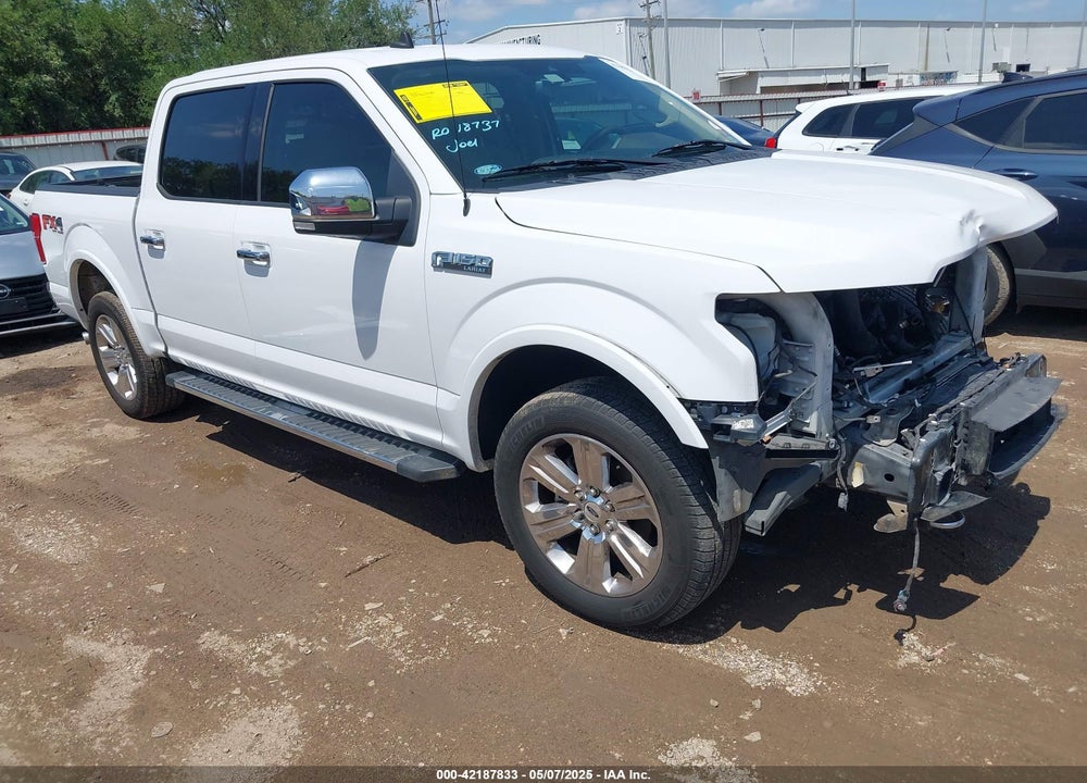 2020 FORD F-150 LARIAT VIN: 1FTEW1E4XLKD43901