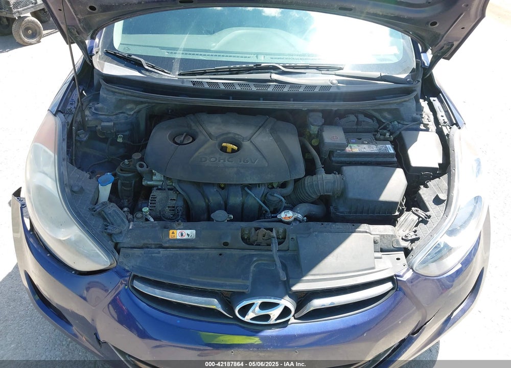 2013 HYUNDAI ELANTRA VIN: 5NPDH4AEXDH380629