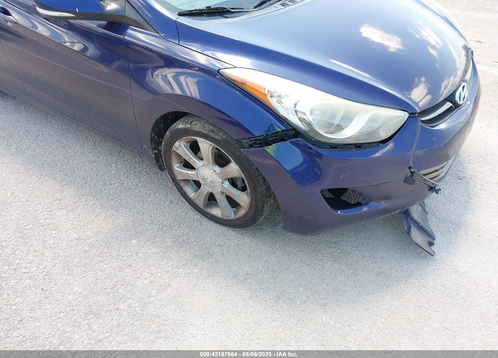 2013 HYUNDAI ELANTRA VIN: 5NPDH4AEXDH380629