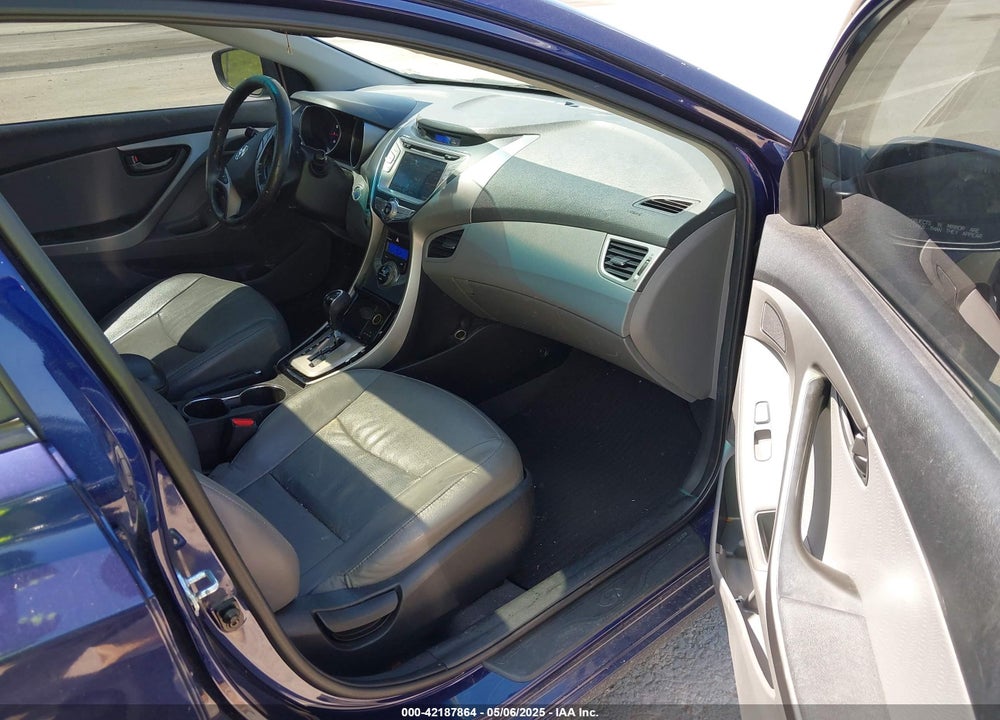 2013 HYUNDAI ELANTRA VIN: 5NPDH4AEXDH380629