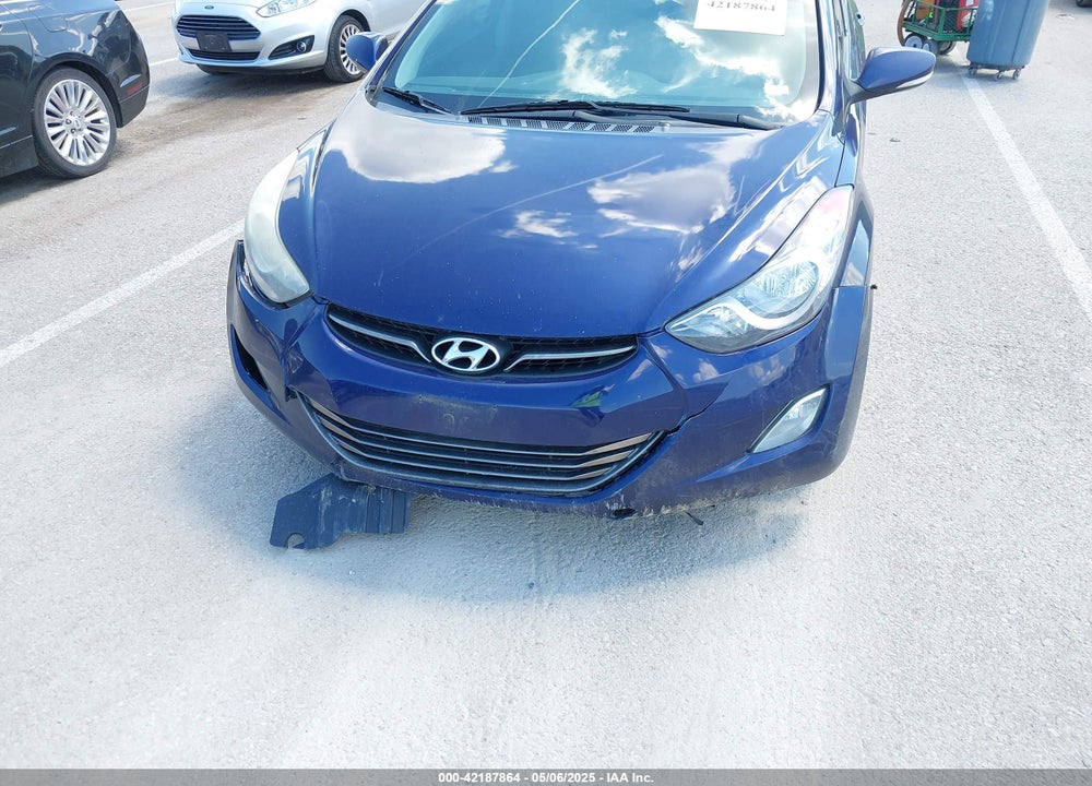 2013 HYUNDAI ELANTRA VIN: 5NPDH4AEXDH380629