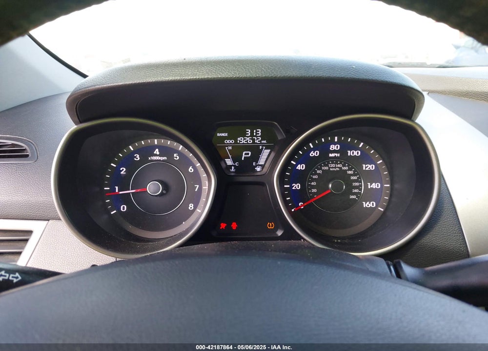 2013 HYUNDAI ELANTRA VIN: 5NPDH4AEXDH380629