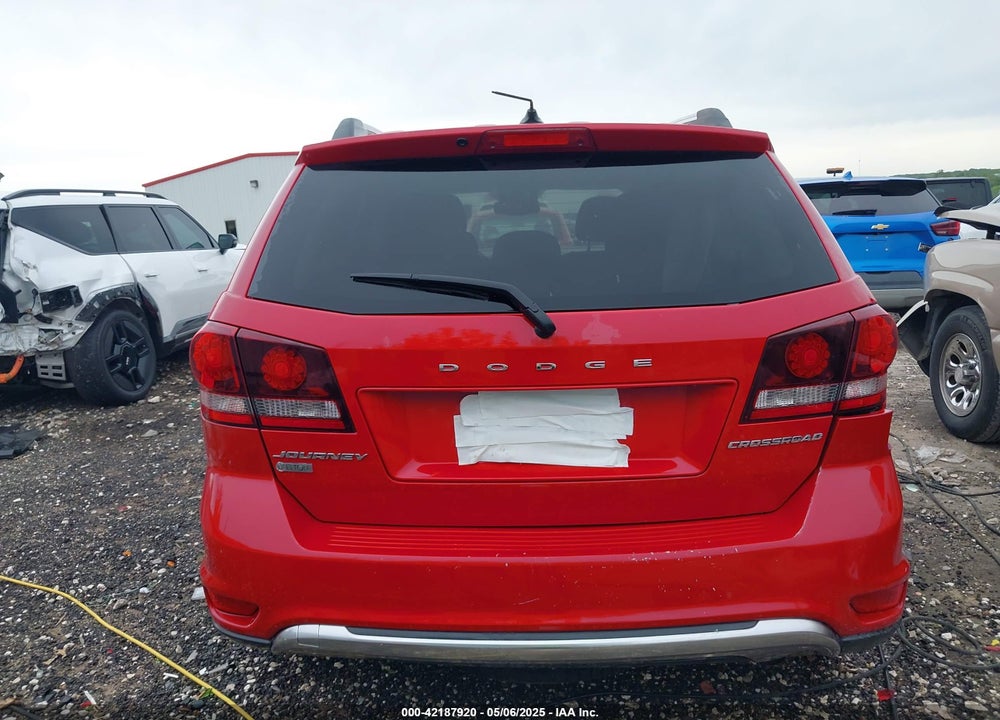 2016 DODGE JOURNEY VIN: 3C4PDCGB6GT123651