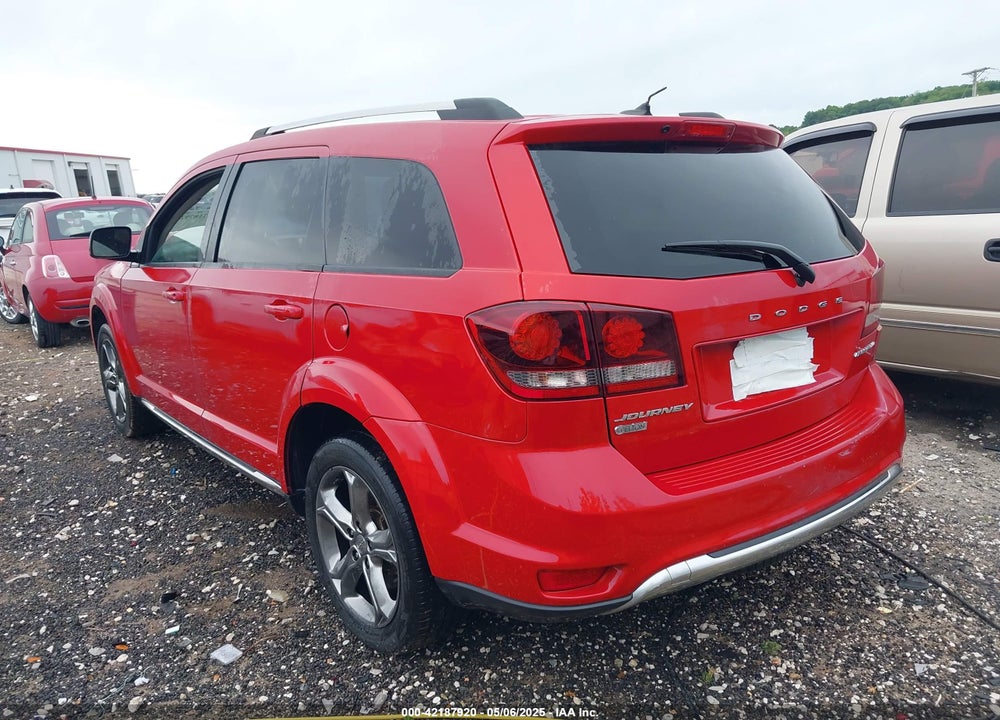 2016 DODGE JOURNEY VIN: 3C4PDCGB6GT123651