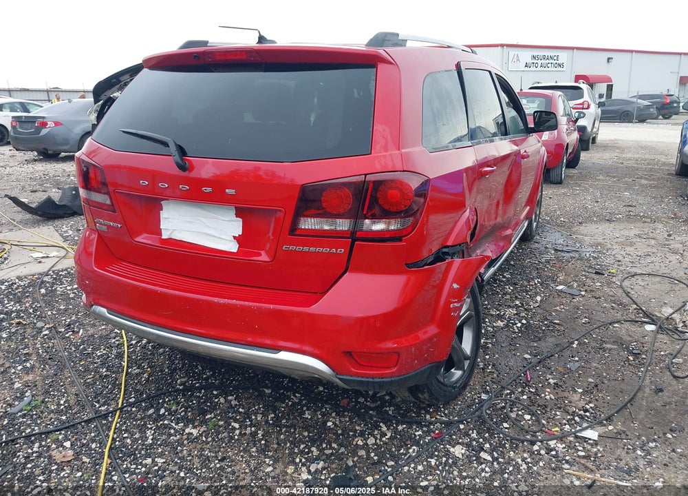 2016 DODGE JOURNEY VIN: 3C4PDCGB6GT123651