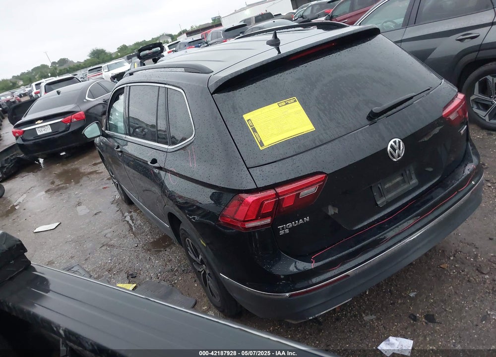 2021 VOLKSWAGEN TIGUAN 2.0T SE/2.0T SE R-LINE BLACK/2.0T SEL VIN: 3VV2B7AX3MM049091
