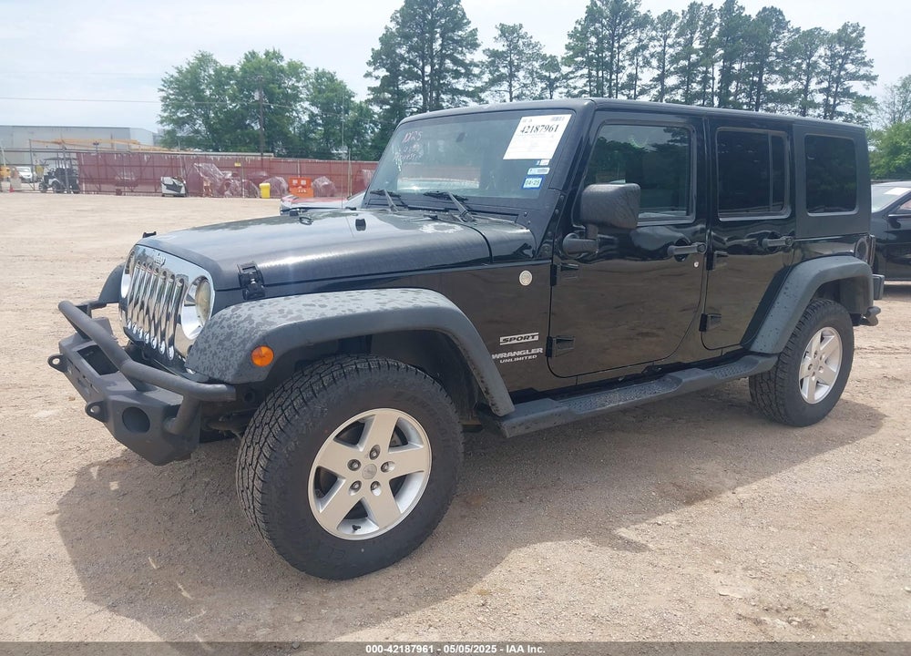 2010 JEEP WRANGLER UNLIMITED VIN: 1J4BA3H1XAL195927